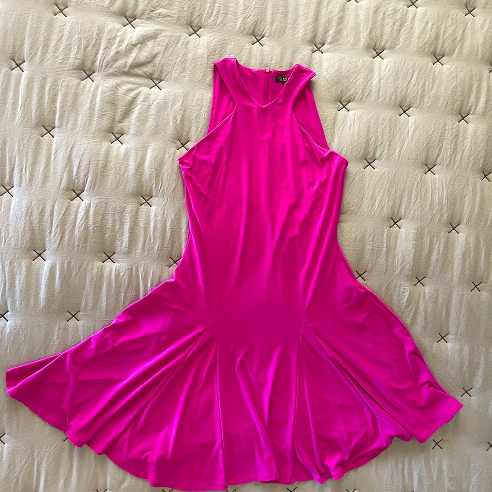 Fuchsia Lauren by Ralph Lauren Dress in Size M